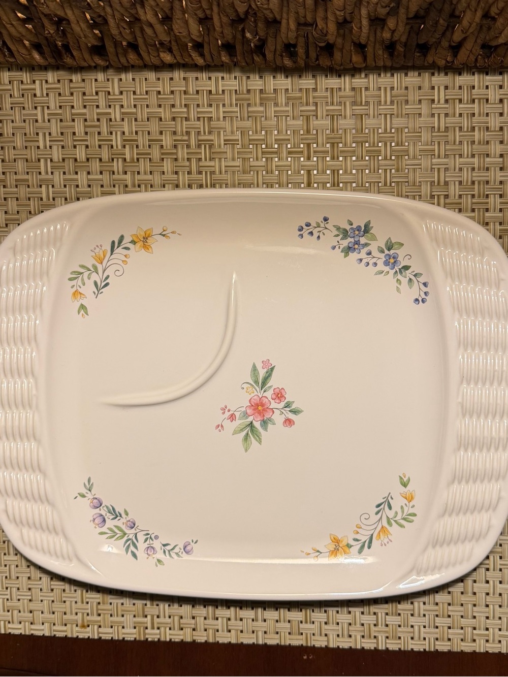 VNTG Pfaltzgraff MeadowLane grandmillennial Cottagecore granny core shabby chic